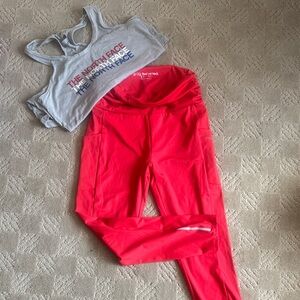 The North Face Women's Bright Red Leggings